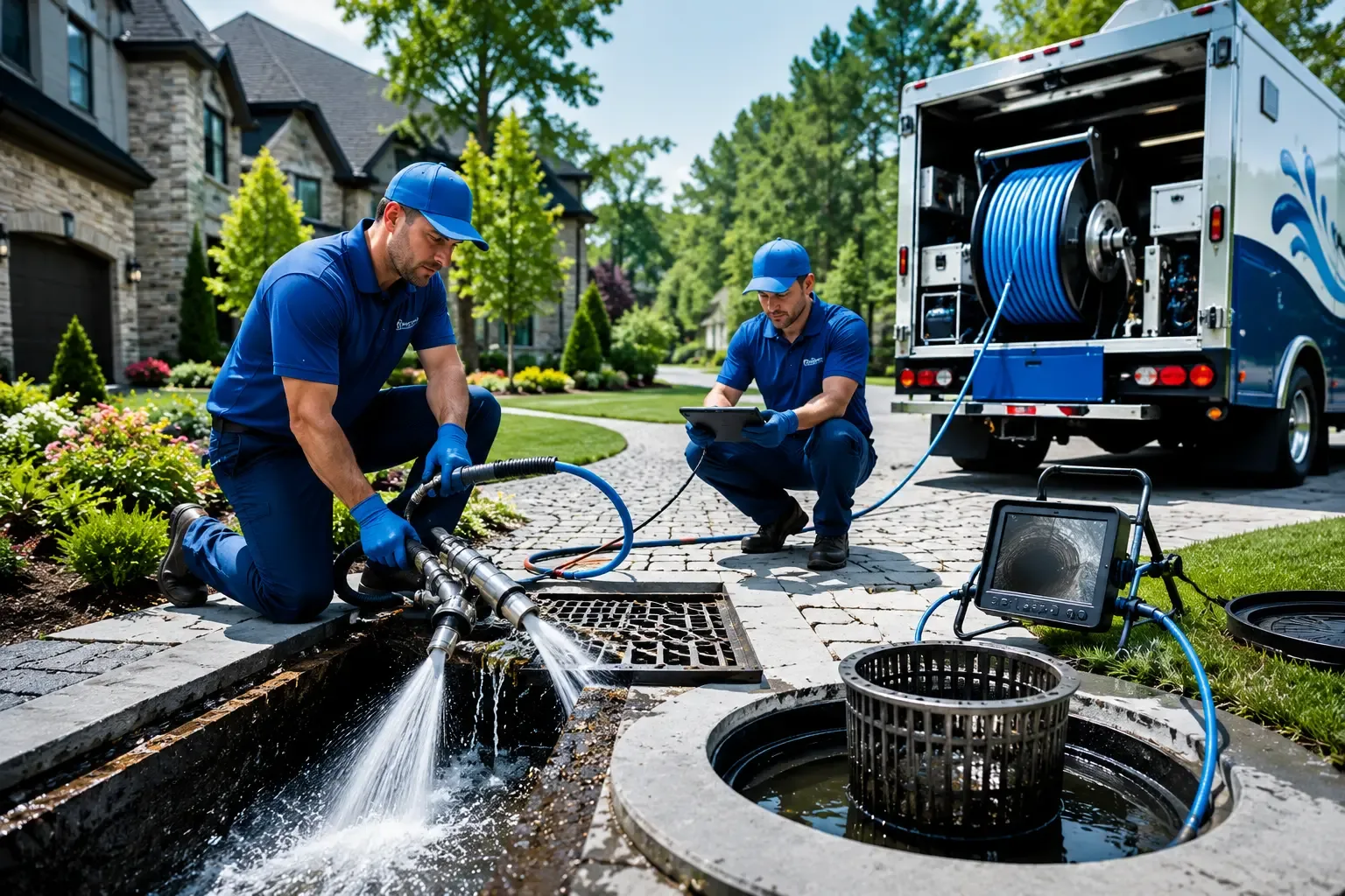 Local outdoor drain cleaning professionals in Angie, LA